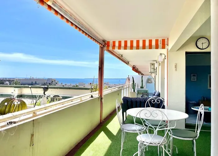 Magnifique 2p Vue Terrasse Parking Juan-les-Pins