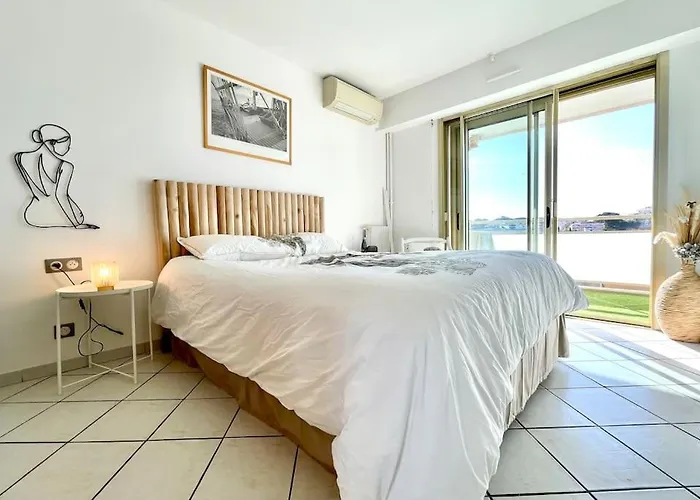 Magnifique 2p Vue Terrasse Parking Appartement Juan-les-Pins